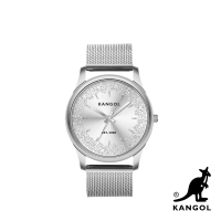 【KANGOL】英國袋鼠│經典星辰碎鑽腕錶 / 手錶 / 腕錶 - KG73534-07X(閃耀銀)