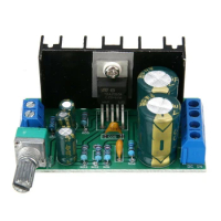TDA2050 Mono Audio Power Amplifier Board Module DC/AC 12-24V 5W-120W 1-Channel