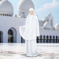 Al-Jabari Mukena Al-Jabari Jumbo Size Rempel Tas Serut White