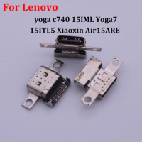5-20pcs USB Type C Charging DC Power Jack Socket Port Connector For Lenovo yoga c740-14 15IML Yoga7 15ITL5 Xiaoxin Air15ARE