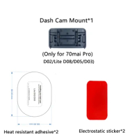 for 70mai Dash Cam Mount For for 70mai Dash Cam Pro D02 Lite D08 70mai Lite D08 For 70mai bracket for 70mai CPL Filter
