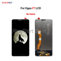 No Frame For Oppo F7 LCD Display Touch Screen Digitizer Assembly 6.23" For Oppo F7 F 7 lcd Replacement Accessory 100% Tested