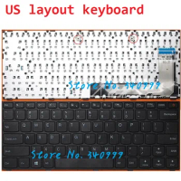New Laptop keyboard For Lenovo IdeaPad 110-14ISK US With Frame