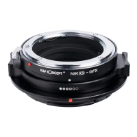 K&amp;F Concept NIK(G)-GFX Adapter for Nikon F Mount G Lens to Fuji 50S 50R GFX100 GFX Mount Medium Format Camera best adapterter