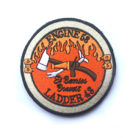 USA Red Wing Murphy Engine 53 patches Ladder 43 Firefighter Tactical Patch for coat cloth