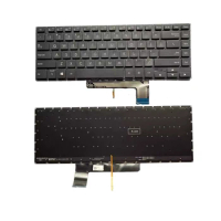 Laptop Backlit Keyboard For ASUS W700 W700G1T W700G2T W700G3T W700GV 9Z.NGEBQ.10J 0KNB0-462CJP00 NSK-WZ1BQ 0J JP/Blue US/Black