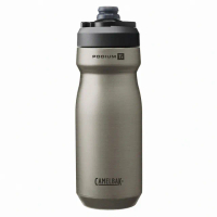 【CAMELBAK】530ml Podium Titanium 競速輕量真空保冰單車水瓶 鈦(保溫瓶/水瓶/保溫水壺)