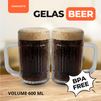 GELAS BEER JUMBO DIAMOND AKRILIK 600 ML FOOD GRADE