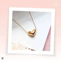Kalung Fashion SDW Gold Edisi Golden Love Collection Mini & Medium Size 18K/755 Terbaru Termurah Med