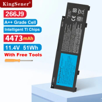 KingSener 266J9 Laptop Battery for DELL G3 15 3590 3500 G5 15 5500 5505 Series For DELL Inspiron 14 5490 M4GWP PN1VN 11.4V 51WH