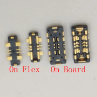 2Pcs Battery Flex Holder FPC Connector Plug On Board For LG G8S G8 ThinQ G810 G820 Q7 Plus Q610 K92 K920 K40 K12 X4 2019 X420