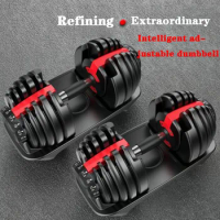 New Arrival Adjustable 40kg Fitness Dumbbell Home Gym Weightlifting Set Hand Weight Men's Fitness Equipment Pesas Rusas