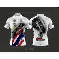 เสื้อโปโลผู้ชายปี 2026 เสื้อโปโลแทคติคัล Glock 3D สำหรับผู้ชาย เสื้อโปโลทางการพิมพ์ลายเต็มตัว เสื้อโ