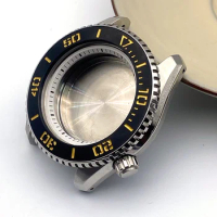 Silver NH35 Case Seiko LX SNR025 Watch Cases Fit For NH35 4R35 NH36 4R36 Movement Sapphire Crystal G