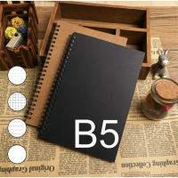 Notebook Jurnal Book Buku Catatan Putih Hvs B5 Murah Garis/Line Kotak/Grid Titik/Dotted