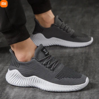 Xiaomi Shoes Men High Quality Male Sneakers Breathable White Fashion Gym Casual Light Walking Plus Size Footwear Spring New