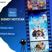 Disney Hotstar Premium 4K FHD+ Bergaransi Sharing 1 Bulan