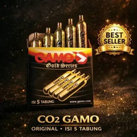 POMPA TABUNG GAS CO2 GAMO GOLD 12 GRAM ISI 5 TABUNG