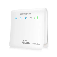 Benton Unlocked 4G Wifi Wireless Router Unlimited Netwrok 300Mbps CPE Wi Fi Repetidor Sim Card with Antennas Modem Wan/Lan Port