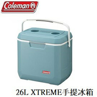 [Coleman ] 26L XTREME手提冰箱 霧藍 / 冰箱 冰桶 / CM-38452