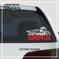 Cutting Sticker Army Sniper