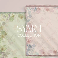 Kamaria Hijab Syari Voal Segi Empat Motif Daily Ukuran 125x125 Material Voal Superfine Finishing Las