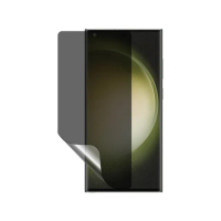 【o-one】SAMSUNG Galaxy S23 Ultra 磨砂防窺螢膜PRO 防窺保護貼 30度防窺+護眼(輕微刮痕自動修復)
