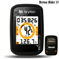 Generic Bike Gel Skin Case &amp; Screen Protector Cover for Bryton Rider 15 Rider 10 GPS Computer Case for R15 R10 Bryton One