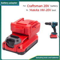 For Craftsman 20V Battery Converter TO For Makita 18V-20V Battery Cordless Drill Tool Battery Adapter (Only Adapter)