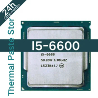 Used Core i5 6600 i5-6600 3.3GHz 6M Cache Quad Core Processor desktop LGA 1151 CPU
