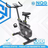 Lifesports LIFESPORTS - New Alat Olahraga Fitness Gym Sepeda Statis Paulo Magnetic Air Static Bike