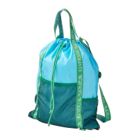 BLÅVINGAD 背包, 藍色/綠色