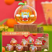 Miniso Sanrio Fukuju Yushou Blind Box Figure Year Of The Dragon Lanterns Lucky Gift Kuromi Collectible Ornaments Mystery Box Toy