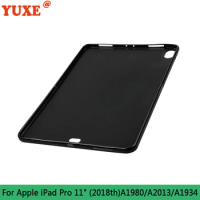 Tablet Case For iPad Pro 11 inch 2018th A1980 A2013 A1934 11" Cover Fundas Silicone anti-drop Back Cases for ipad pro 11"
