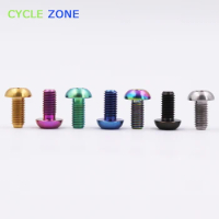 Top Quality M5x12mm Titanium Ti Bottle Holder Bolt Bike Bicycle T25 M5*12mm Water Bottle Cage Screw