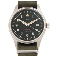 IWC 萬國錶 噴火戰機飛行員帆布款 x綠色帆布x39mm(IW326801)