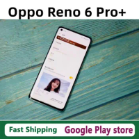 DHL Fast Delivery Oppo Reno 6 Pro+ Plus Android Phone Face ID 6.55" 90HZ 50.0MP Screen Fingerprint 65W Charger Snapdragon 870