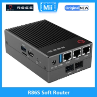R86S U3 U4 T2 T3 T4 P3 B1 B2 Soft Router Multi-net port, Intel mini host N5105 N6005 8GB/16GB/32GB 10 Gigabit fiber port 2.5G