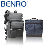 ◎相機專家◎ BENRO 百諾 Discovery 200 探索系列 雙肩後背包 防水 捲式 一機二鏡一閃 公司貨【跨店APP下單最高20%點數回饋】