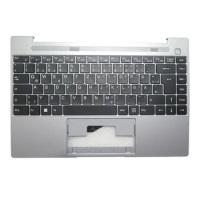 Laptop PalmRest&amp;keyboard For MEDION XK-DZH050 NB013-17UK2 Gray Top Case Black German GR Keyboard