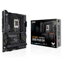 NEW For Asus TUF GAMING Z690-PLUS D4 Original Desktop For Intel Z690 DDR4 Motherboard LGA 1700 Support 12900KF 12700K 12400