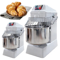 20/30/40/50/60L Commercial Spiral Bread Dough Mixer Double Speed Flour Mixing Dough Kneading Machine For Bread Bakery Shop