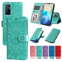 Flower Flip Phone Case For Samsung Galaxy A03 A03S A13 A23 A33 A53 A73 A52 A52S A04S A14 4G 5G Leather Wallet Card Book Cover