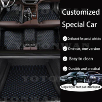 Waterproof Custom Leather Car Floor Mats + Trunk Mat For Mazda Models Cx-5 Cx-3 Mx5 626 Mazda 3 6 RX-7 RX-8 MX-5 Car Accessories
