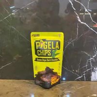 Keripik Pisang Cokelat Pigela Aneka Rasa | Coklat - Dark Coklat - Coklat Kopi 65g Dark Coklat