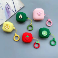 Fruit cartoon Silicone Protective Case For Samsung Galaxy Buds Pro/Live /2 Anti-Fall Earphone Case for Galaxy Buds Pro Cover