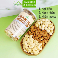 Granola Siêu Hạt 0% Yến Mạch, Ngũ Cốc Siêu Hạt Ăn Kiêng Giảm Cân Không Đường Mix 10 Loại Hạt 【Deal h