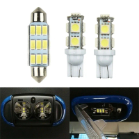 Đèn LED trắng trong lòng thay thế cho đèn đọc sách trên xe Jeep Wrangler JK (2007–2018)