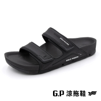 【G.P】女款防水透氣機能柏肯拖鞋G3753W-黑色(SIZE:36-39 共四色)