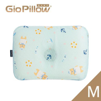 韓國GIO Pillow 超透氣護頭型嬰兒枕頭【單枕套組-M號】水手熊藍M★愛兒麗婦幼用品★